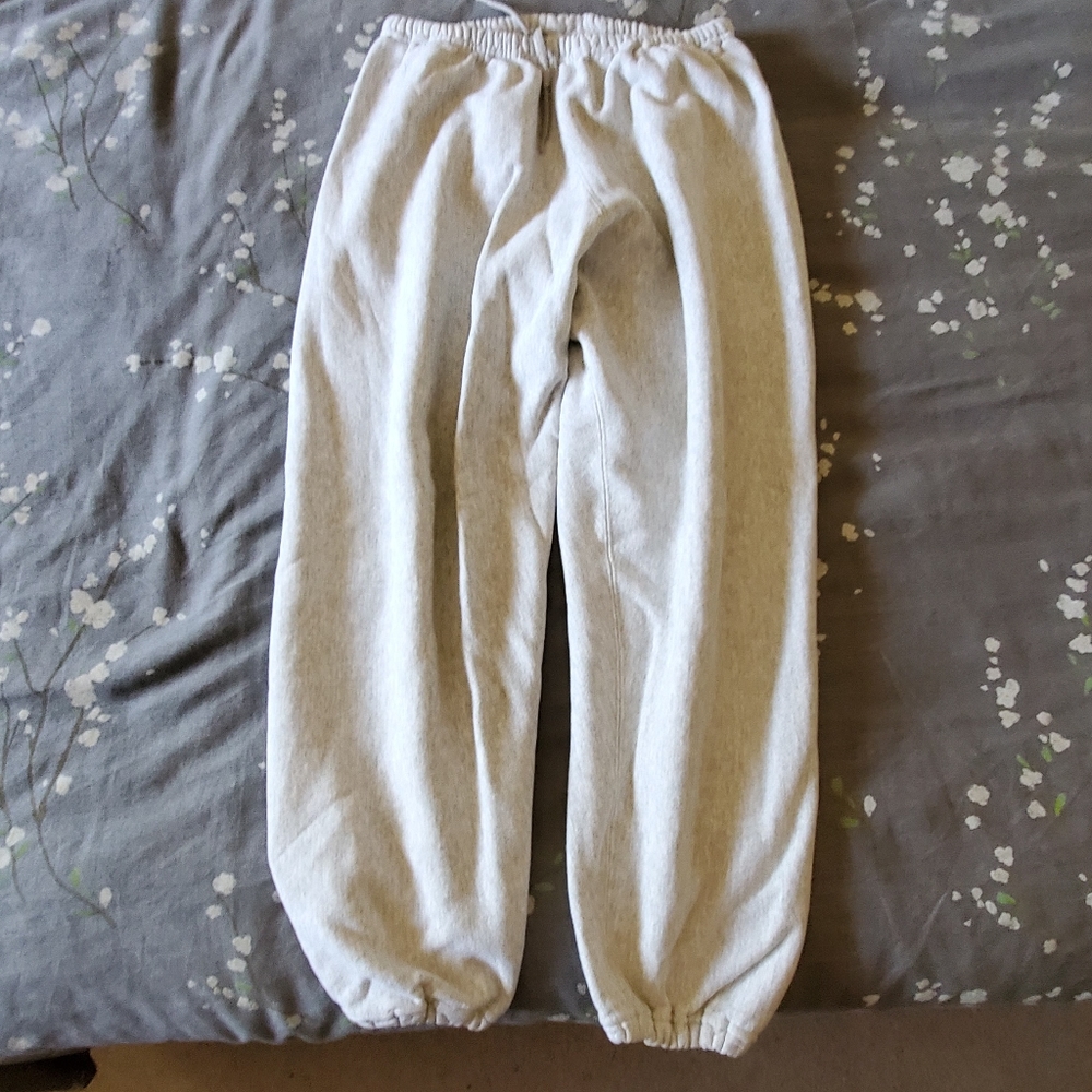 Large  Military issue gray sweats